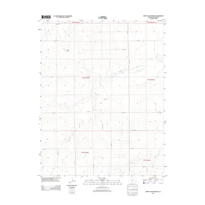2013 Map of North Plum Creek NW, 2013 Print