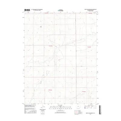 2016 Map of North Plum Creek NW, 2016 Print