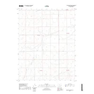 2019 Map of North Plum Creek NW, 2019 Print