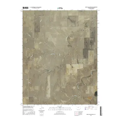 2016 Map of North Plum Creek SE, 2016 Print