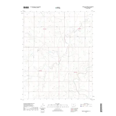 2019 Map of North Plum Creek SE, 2019 Print