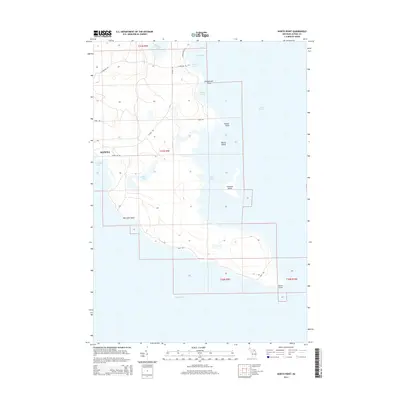 2014 Map of North Point, 2014 Print