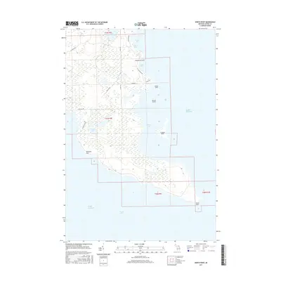2017 Map of North Point, 2017 Print