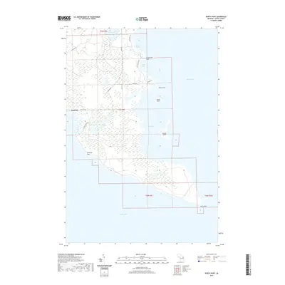 2019 Map of North Point, 2019 Print