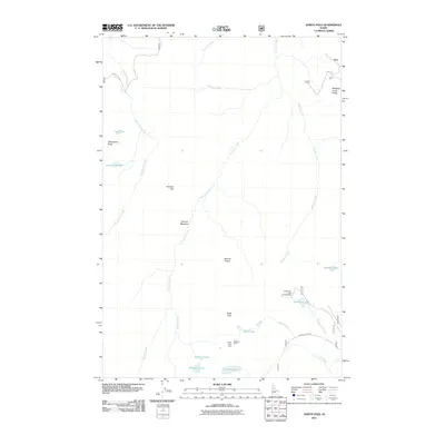 2011 Map of North Pole, 2011 Print