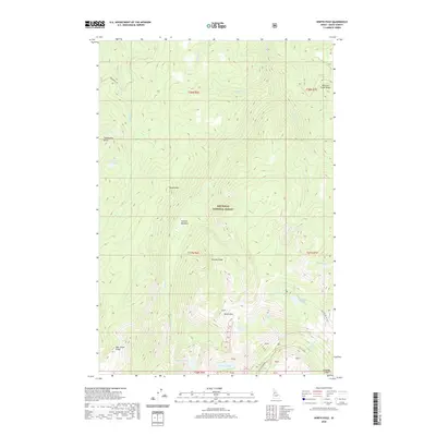 2020 Map of North Pole, 2020 Print