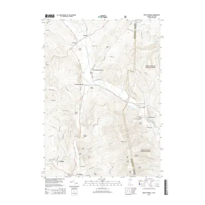 2015 Map of North Pownal, 2015 Print