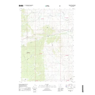 2017 Map of North Ridge, 2017 Print