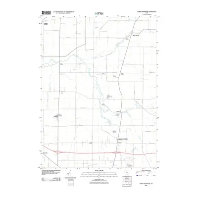 2010 Map of North Robinson, 2010 Print