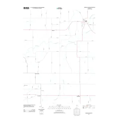 2013 Map of North Salem, 2013 Print