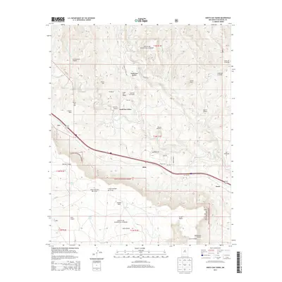 2013 Map of North San Ysidro, 2013 Print