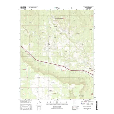 2017 Map of North San Ysidro, 2017 Print