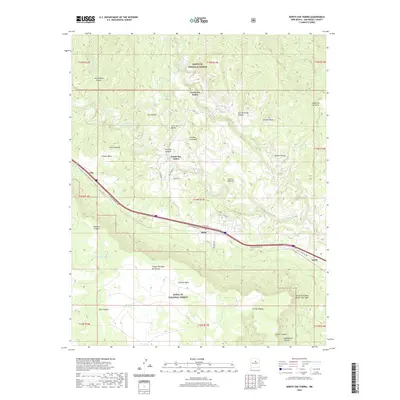 2020 Map of North San Ysidro, 2020 Print