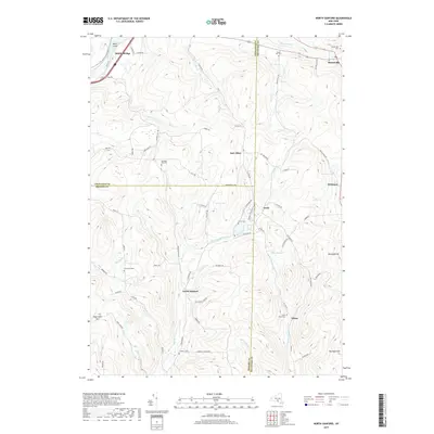 2019 Map of North Sanford, 2019 Print