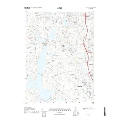 2018 Map of North Scituate, 2018 Print