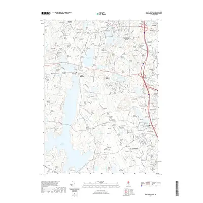 2021 Map of North Scituate, 2021 Print