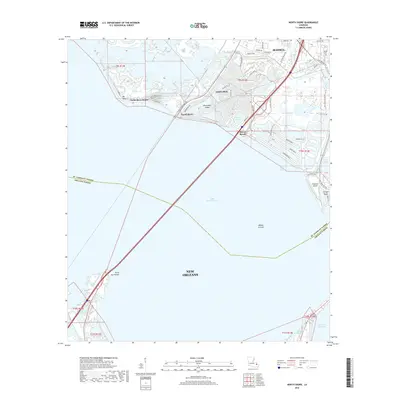 2018 Map of North Shore, 2018 Print