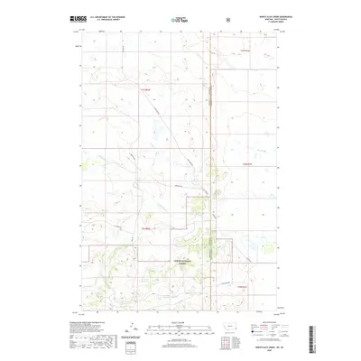 2020 Map of North Slick Creek, 2020 Print