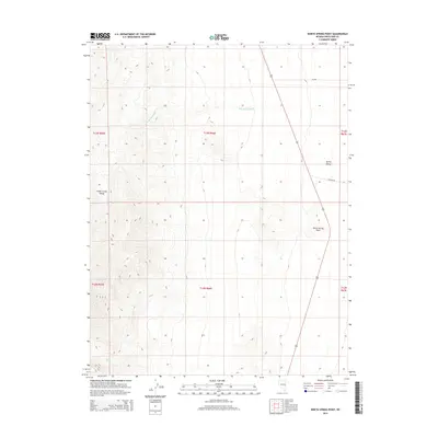2014 Map of North Spring Point, 2014 Print
