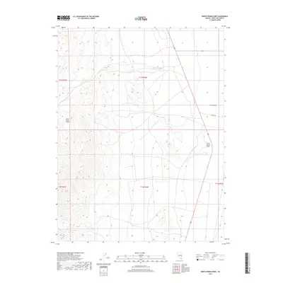 2018 Map of North Spring Point, 2018 Print