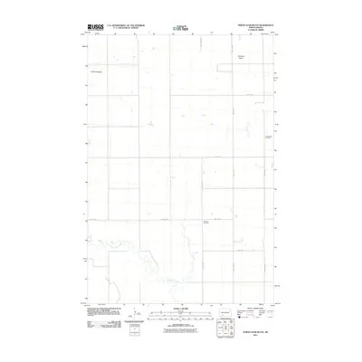 2011 Map of North Star Butte, 2011 Print