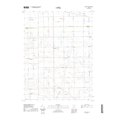2019 Map of North Star, 2019 Print