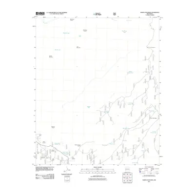 2011 Map of North Star Mesa, 2011 Print