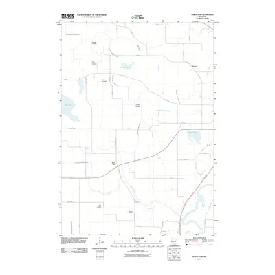 2010 Map of North Star, 2010 Print