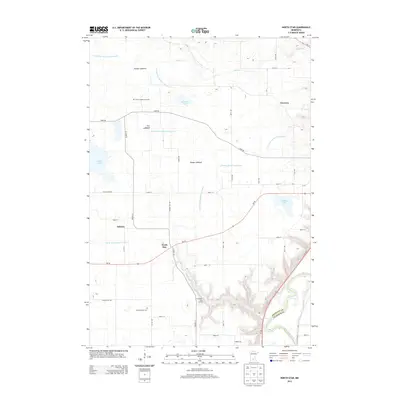 2013 Map of North Star, 2013 Print