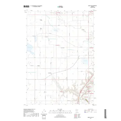 2019 Map of North Star, 2019 Print