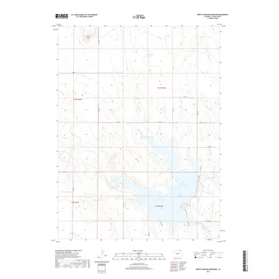 2019 Map of North Sterling Reservoir, 2019 Print
