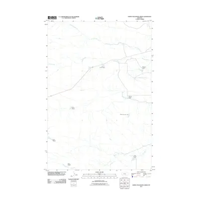2011 Map of North Telegraph Creek, 2011 Print