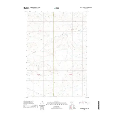2020 Map of North Telegraph Creek, 2020 Print