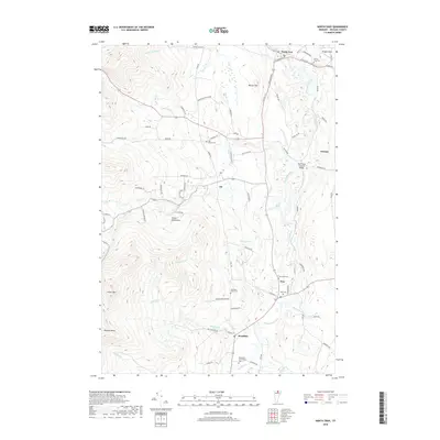 2018 Map of North Troy, 2018 Print