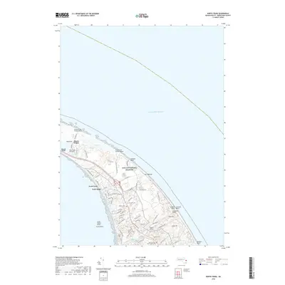 2018 Map of North Truro, 2018 Print