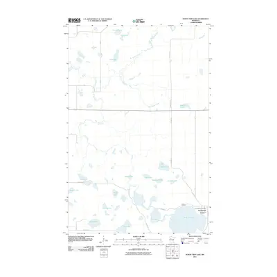 2011 Map of North Twin Lake, 2011 Print