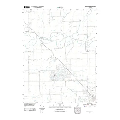 2010 Map of North Vernon, 2010 Print