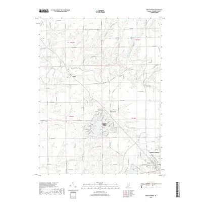 2019 Map of North Vernon, 2019 Print