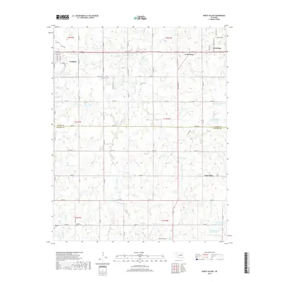 2018 Map of North Village, 2018 Print