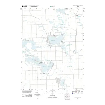 2010 Map of North Webster, 2010 Print