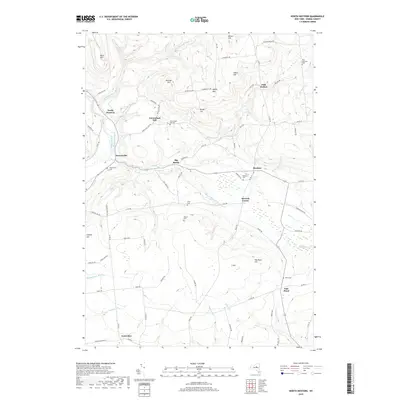 2019 Map of North Western, 2019 Print