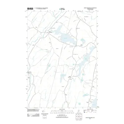 2011 Map of North Whitefield, 2011 Print