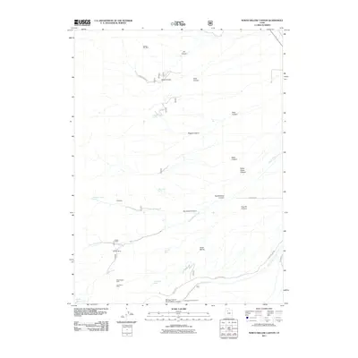 2011 Map of North Willow Canyon, 2011 Print