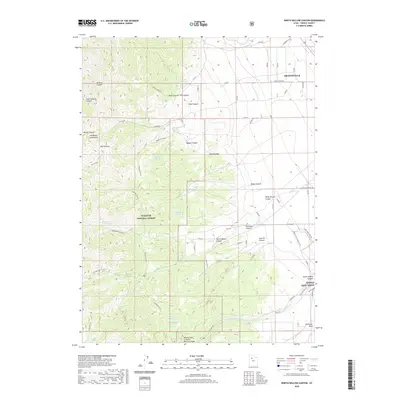 2020 Map of North Willow Canyon, 2020 Print