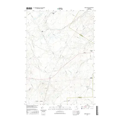 2016 Map of North Wilna, 2016 Print