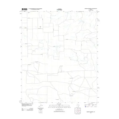 2012 Map of North Windmill, 2012 Print
