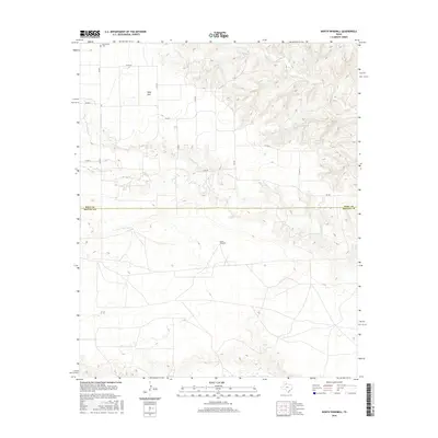 2016 Map of North Windmill, 2016 Print
