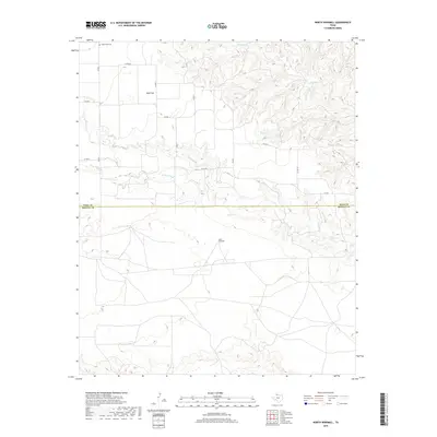 2019 Map of North Windmill, 2019 Print
