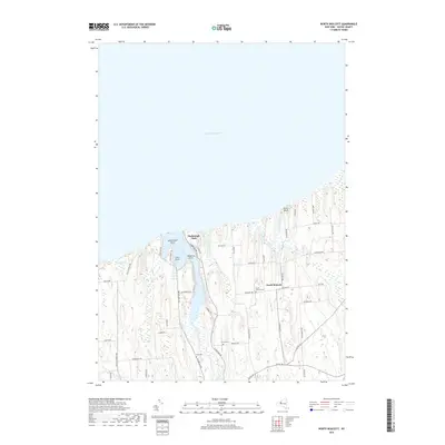 2019 Map of North Wolcott, 2019 Print
