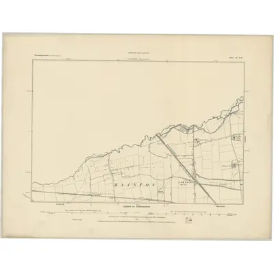 1885 Map of Northamptonshire II.NE